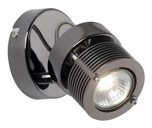 Chrome noir sur luminaire