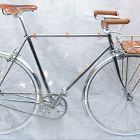 Bicylette chromée